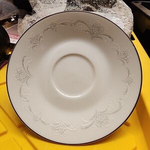 Noritake China Casablanca Footed Coffee / Tea Cup Saucer - Excellent Replacement